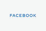 Facebook just unveiled their new company logo
