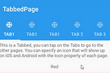SwipeTabbedPage iOS, Xamarin Forms