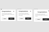 Create flexible modal with Figma Auto Layout