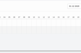 JavaScript Booking Calendar