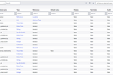 Get Active Data Dictionary
