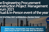 Webinar Engineering Procurement Construction and Management Training 2021