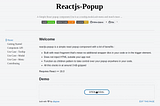 How to create simple popup windows with React