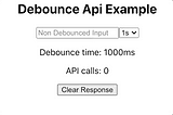 Debouncing Api requests within React