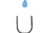 An animation of a drop falling into a cup and the cup gradually gets fuller. This represents Karmabank’s saying: A Single Drop of Support can change a Life