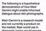 Med-Gemini — AI-Driven Prescription for a Healthier Tomorrow