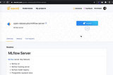 How Open Data Studio Jupyter notebook connects MLflow server