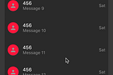Flutter: App Clone — Android Messages