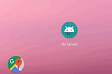 Avoiding a splash screen