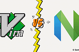 A GIF of Vim vs Neovim