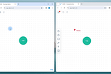 Simultaneous work in the flowchart editor