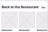 The Fork: Wireframing