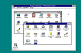 DOOM fire effect in C# running on Windows NT 3.51