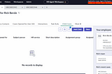 Add Related list button on Workspace