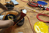 Palpable Pulse: An exploration of ferromagnetic interfaces to visualize personal health data
