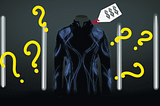 An illustration of the Sound Shirt with a expensive price tag and many question marks around it.