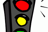 Traffic light voting for heaps democracy