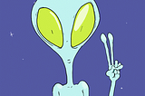 Maybe I like aliens so much because I feel like one