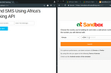 Sending SMS Using Node.js, Express & Africa’s Talking SMS API