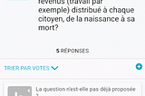 Les bonnes questions font les bons débats