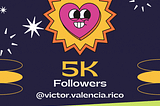 From Zero to Hero: Building 5K Followers in 1 year and earn $108 along the way