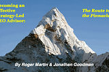 Becoming an Effective Strategy-Led CEO Advisor