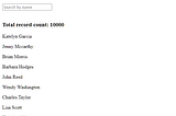 Django HTMX Live Search with Pagination