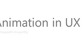 Basics of Animation in UX