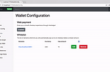 Web Payments with Interledger using Moneyd GUI