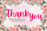 Thankyou!