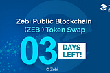 3 Days Left for ERC20 ZCO to ZPB ZEBI Token Swap