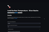 Streamlit App to discover Land Surface Temperature data.