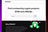 Rise Above Crypto Scams & Empower Your Crypto Journey with FRAUDL