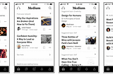Frustrating Fleetingness on the Medium mobile app