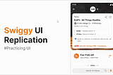 Swiggy UI Replication