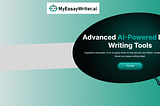 Crafting Plagiarism Free Essays with MyEssayWriter.AI : A Step-by-Step Guide for Students