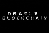 Oracle Blockchain