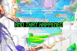 GIF collage visual storytelling by experimental artist Di-Andre Caprice Davis