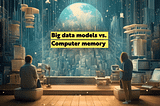 Big data models vs. Computer memory