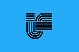IF’s logo in black, on a blue background. The logo disappears through a series of sweeping movements.