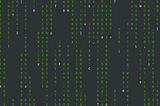 Matrix screen from CMatrix.