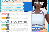 🟦📅 This Weeks Schedule 📅🟦