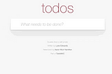 Screen recording showing TodoMVC navigation after removing the CSS outline: 0;