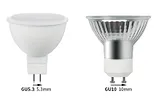 The Difference Between GU5.3(MR16) and GU10 Light Bulbs