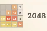 Building ‘2048’ game with python and pygame