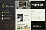 Camvan — Campervan & RV Rental Elementor Template Kit