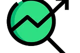 A generic icon of a stylized magnifying glass over a graph which shows an upward trend.