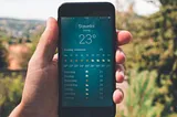 weather app using react