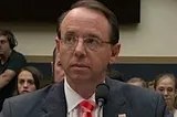 Rod Rosenstein was a snake in the grass who protected Trump from a counterintel investigation.