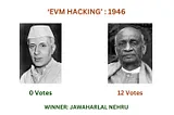 Nehru: The Pioneer of ‘EVM Hacking’